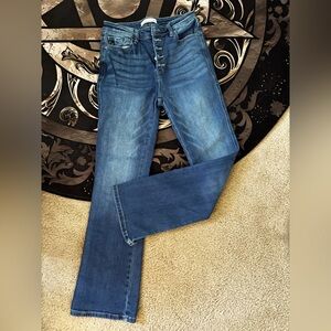 Kancan  Button Fly Bootcut Jeans